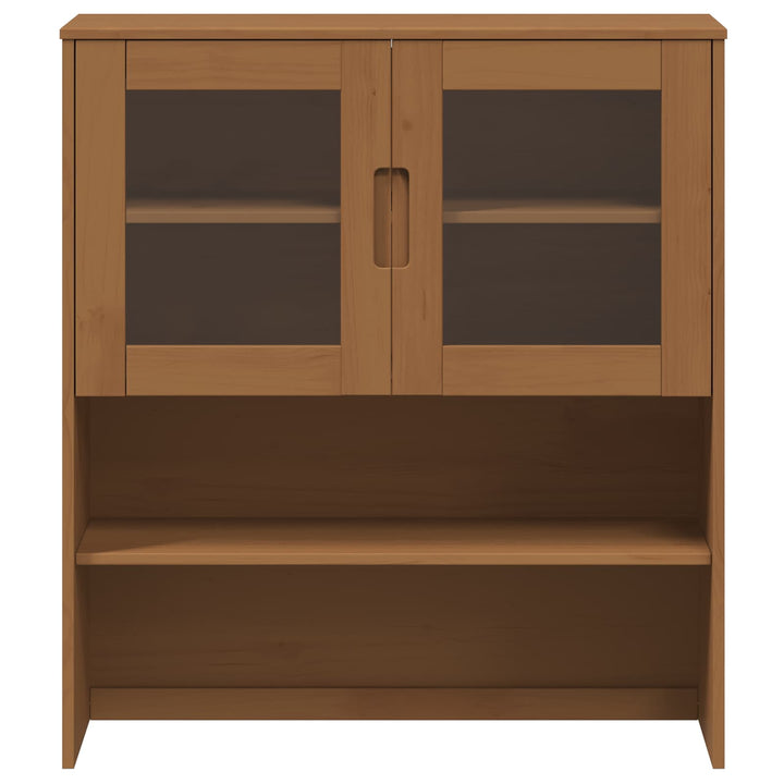 Skab MOLDE Karamel 90 x 35 x 100 cm Massivt fyrretræ