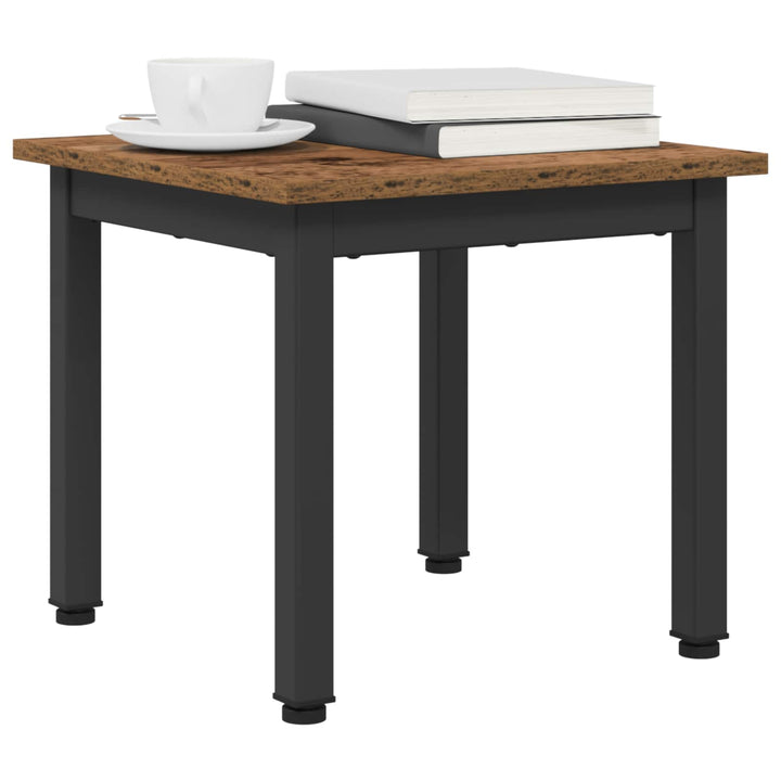 Sofabord Gammelt træ 40 x 40 x 36 cm Konstrueret træ