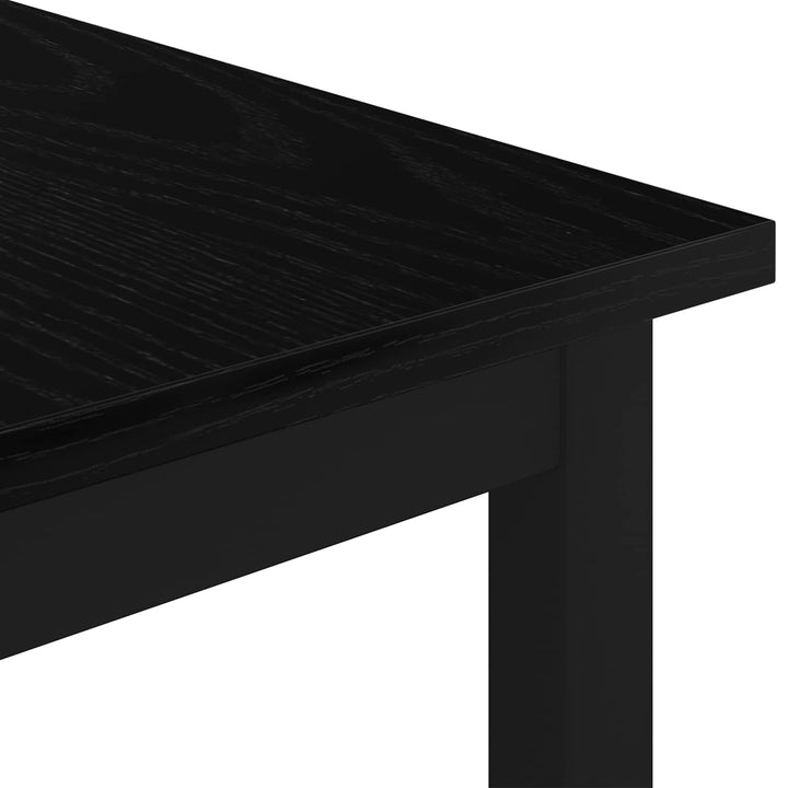Sofabord Sort eg 50 x 50 x 36 cm Konstrueret træ