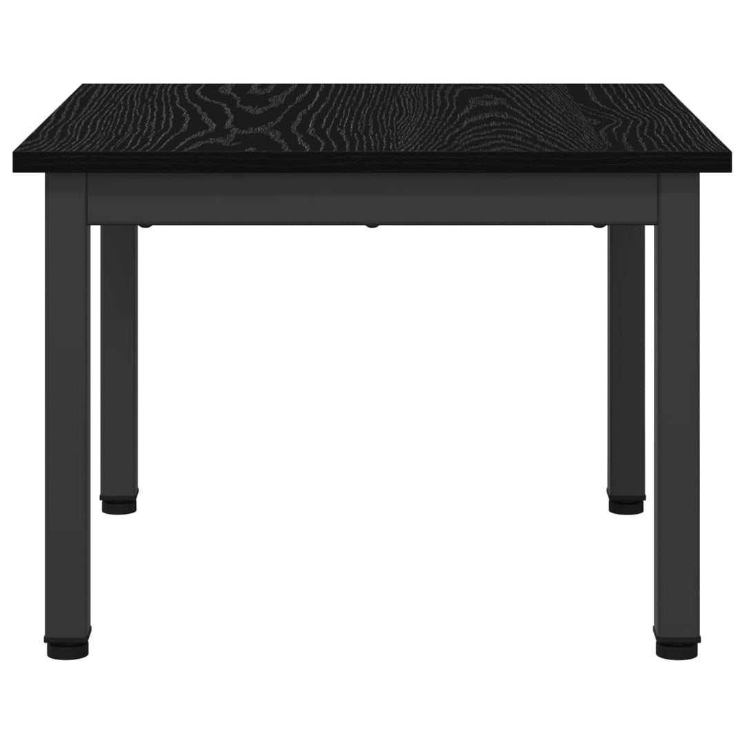 Sofabord Sort eg 50 x 50 x 36 cm Konstrueret træ