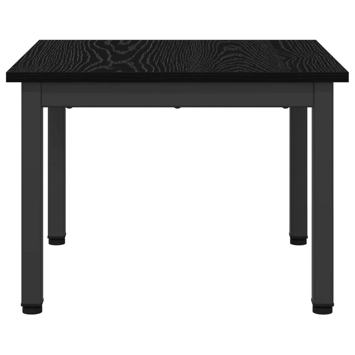 Sofabord Sort eg 50 x 50 x 36 cm Konstrueret træ