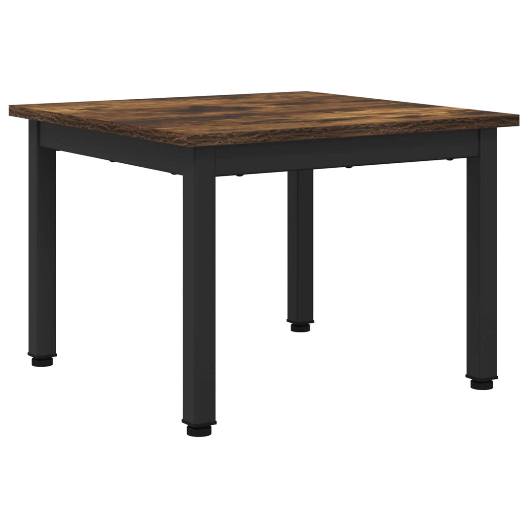 Sofabord Røget Eg 50 x 50 x 36 cm Konstrueret træ