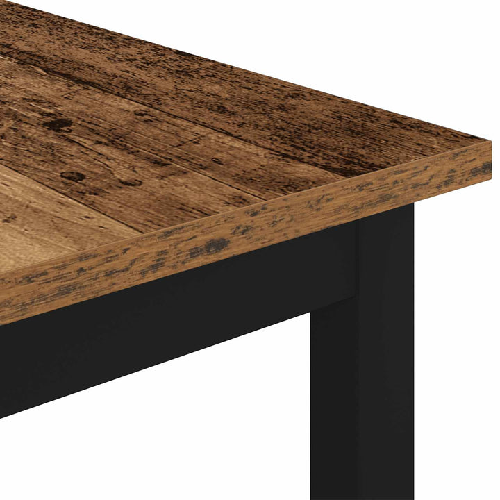 Sofabord Gammelt træ 50 x 50 x 36 cm Konstrueret træ
