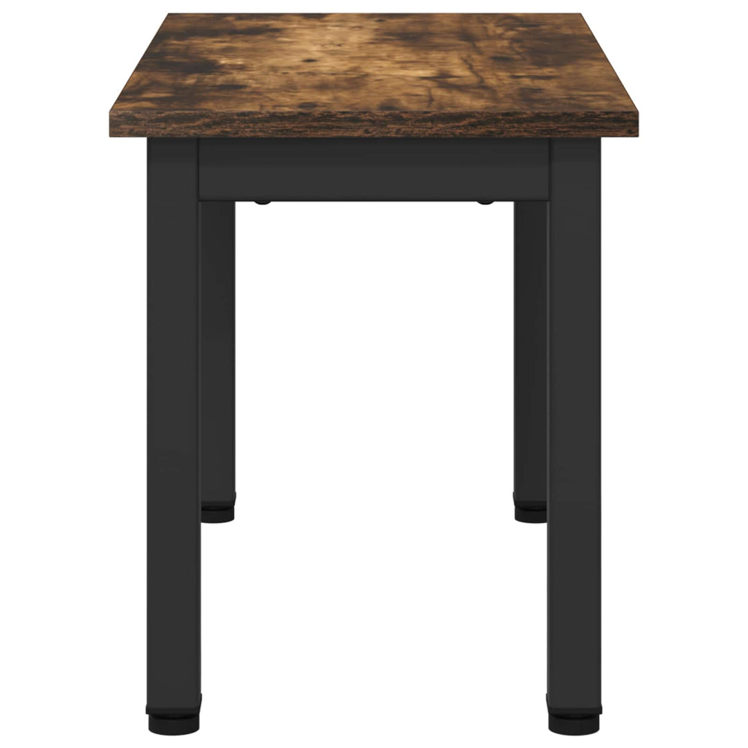 Sofabord Røget Eg 60 x 30 x 36 cm Konstrueret træ