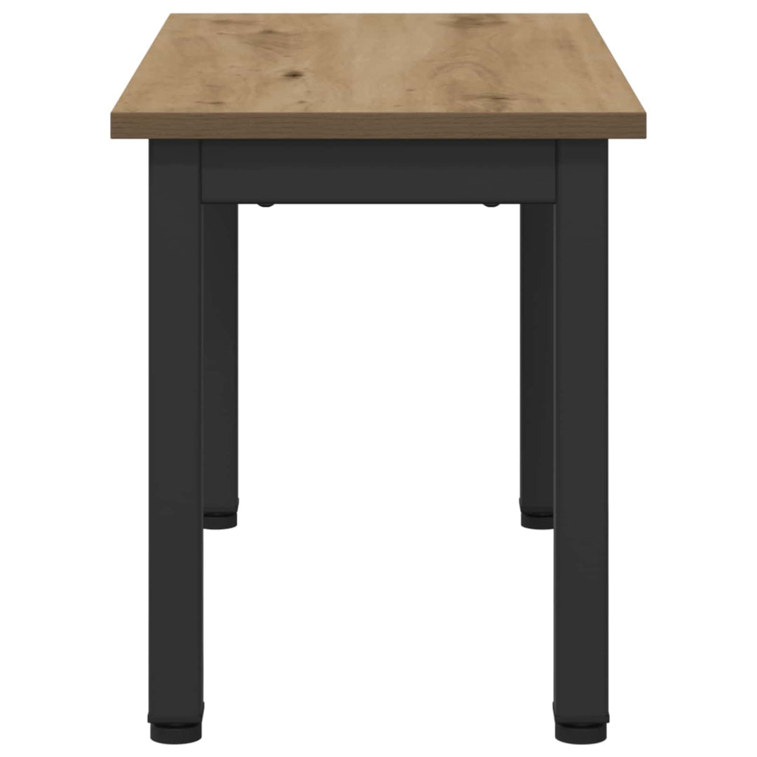 Sofabord Artisan eg 60 x 30 x 36 cm Konstrueret træ