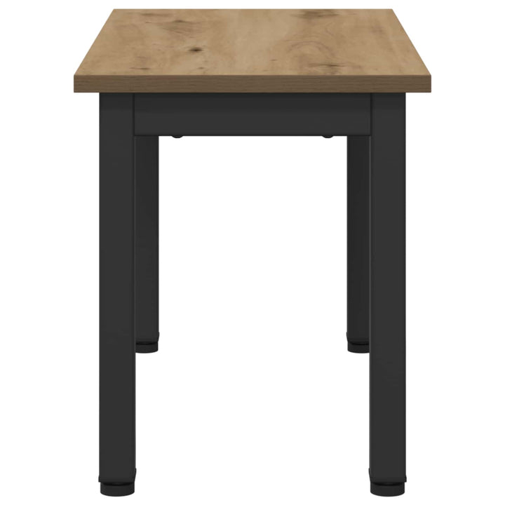 Sofabord Artisan eg 60 x 30 x 36 cm Konstrueret træ