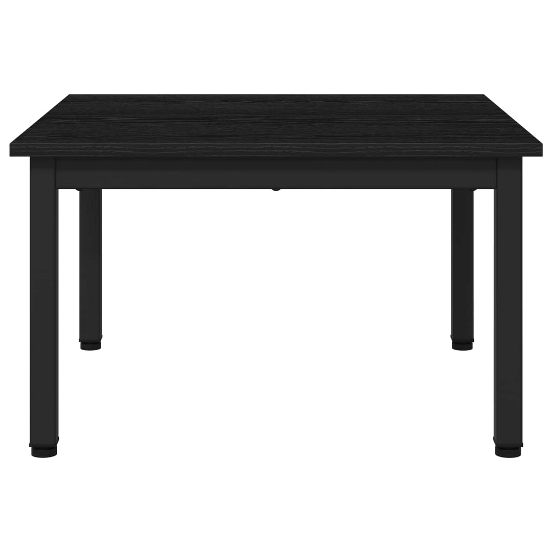 Sofabord Sort eg 60 x 60 x 36 cm Konstrueret træ
