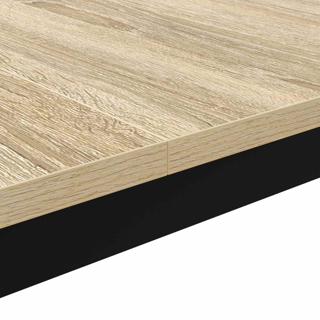 Sofabord Sonoma-eg 60 x 60 x 36 cm Konstrueret træ