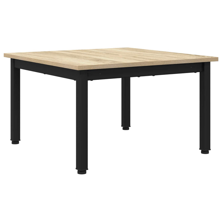 Sofabord Sonoma-eg 60 x 60 x 36 cm Konstrueret træ