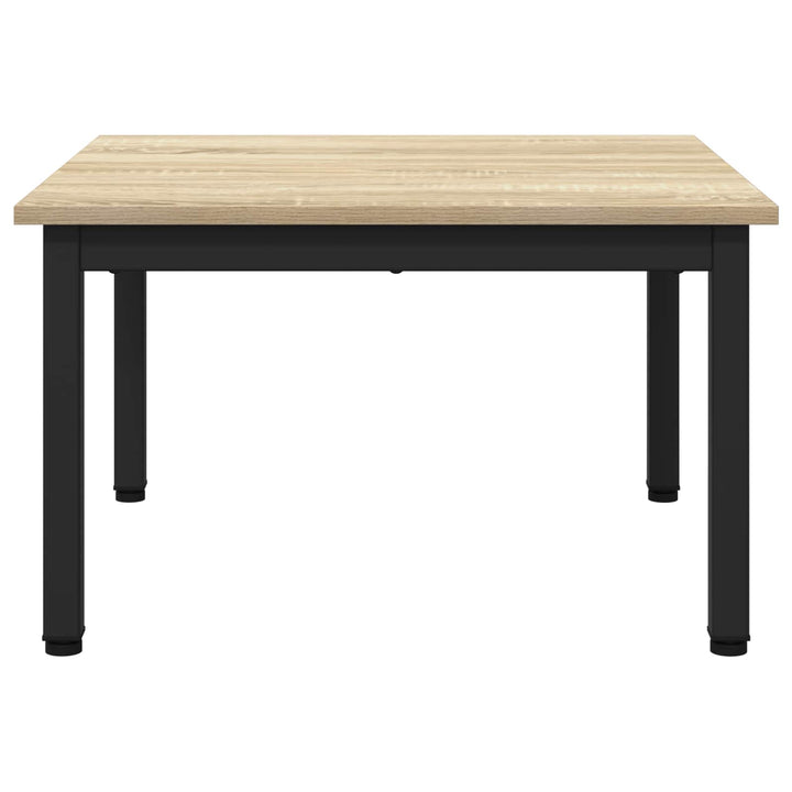 Sofabord Sonoma-eg 60 x 60 x 36 cm Konstrueret træ