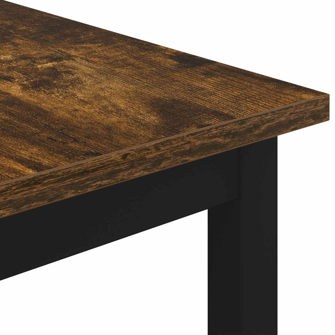 Sofabord Røget Eg 60 x 60 x 36 cm Konstrueret træ