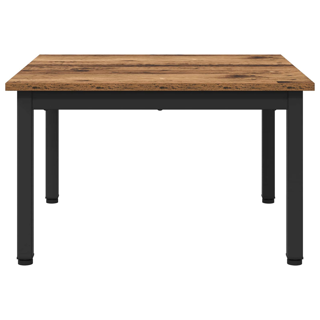Sofabord Gammelt træ 60 x 60 x 36 cm Konstrueret træ