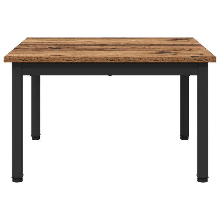 Sofabord Gammelt træ 60 x 60 x 36 cm Konstrueret træ