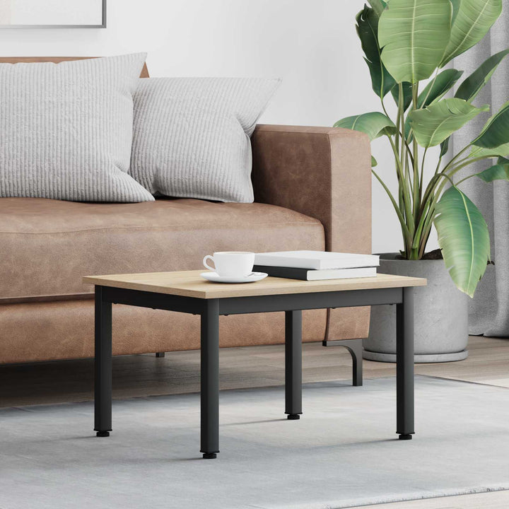 Sofabord Sonoma-eg 60 x 50 x 36 cm Konstrueret træ