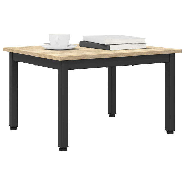 Sofabord Sonoma-eg 60 x 50 x 36 cm Konstrueret træ