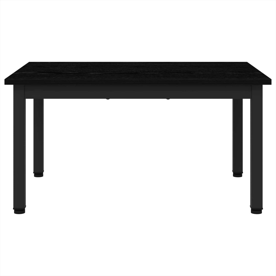 Sofabord Sort eg 70 x 50 x 36 cm Konstrueret træ