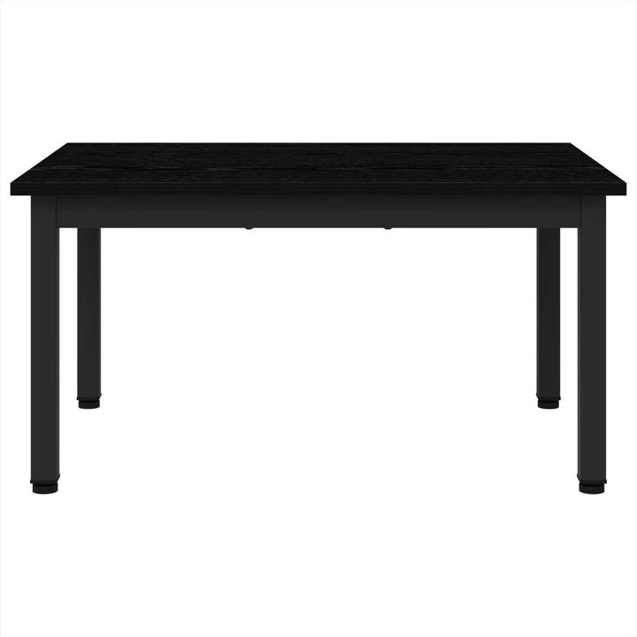 Sofabord Sort eg 70 x 50 x 36 cm Konstrueret træ
