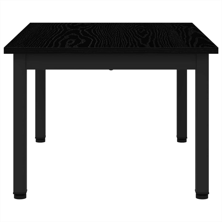Sofabord Sort eg 70 x 50 x 36 cm Konstrueret træ