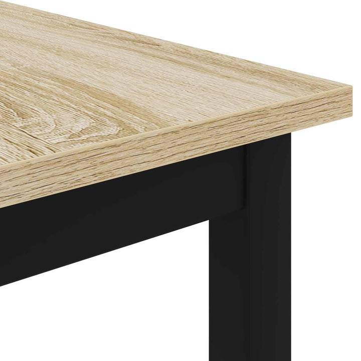 Sofabord Sonoma-eg 70 x 50 x 36 cm Konstrueret træ