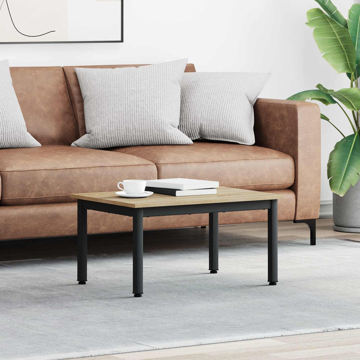 Sofabord Sonoma-eg 70 x 50 x 36 cm Konstrueret træ