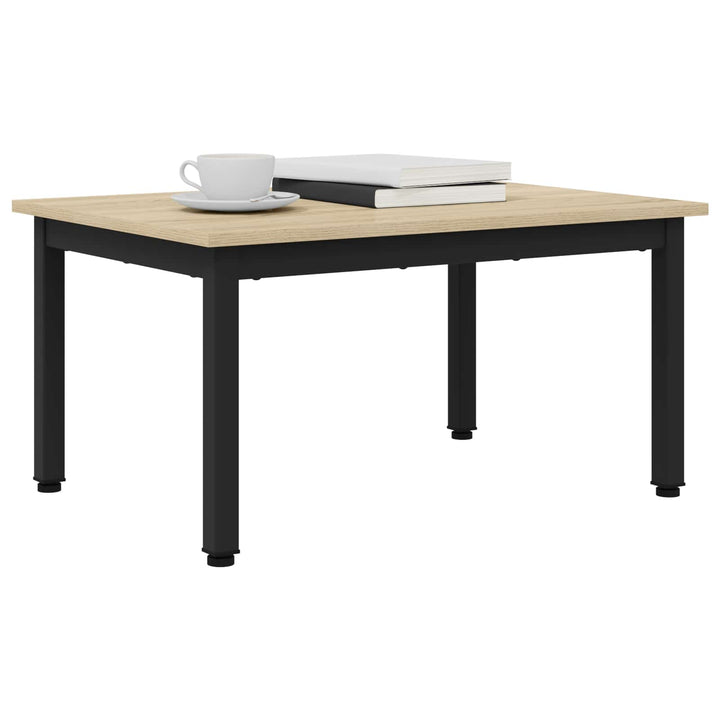 Sofabord Sonoma-eg 70 x 50 x 36 cm Konstrueret træ