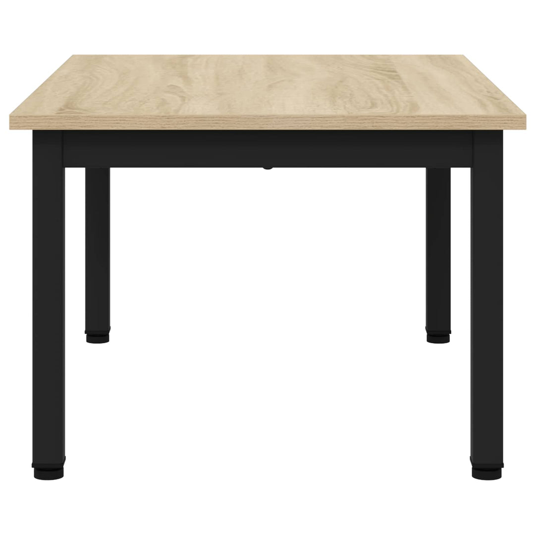Sofabord Sonoma-eg 70 x 50 x 36 cm Konstrueret træ