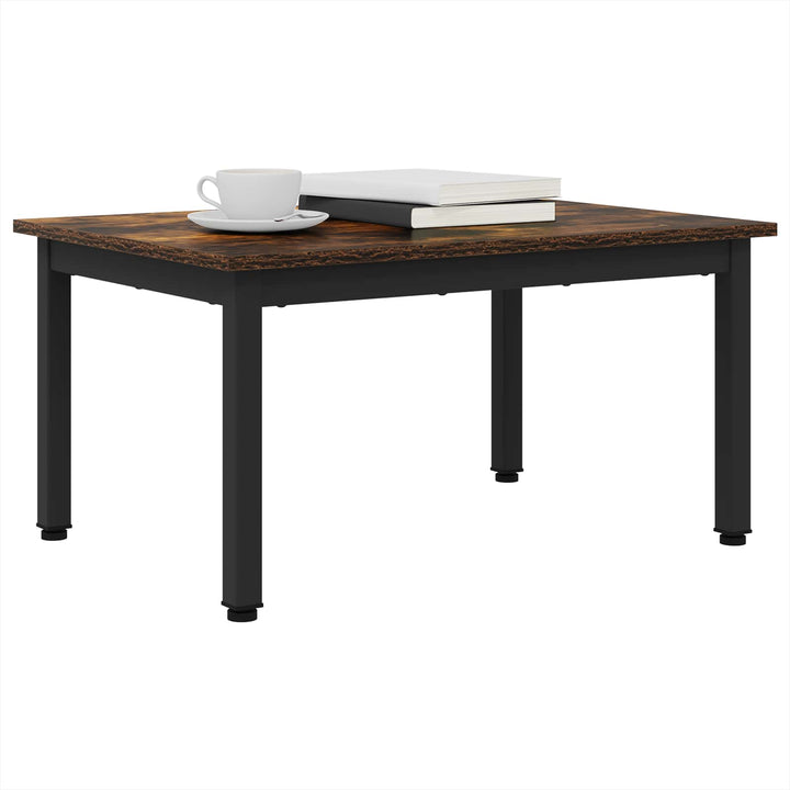Sofabord Røget eg 70 x 50 x 36 cm Konstrueret træ