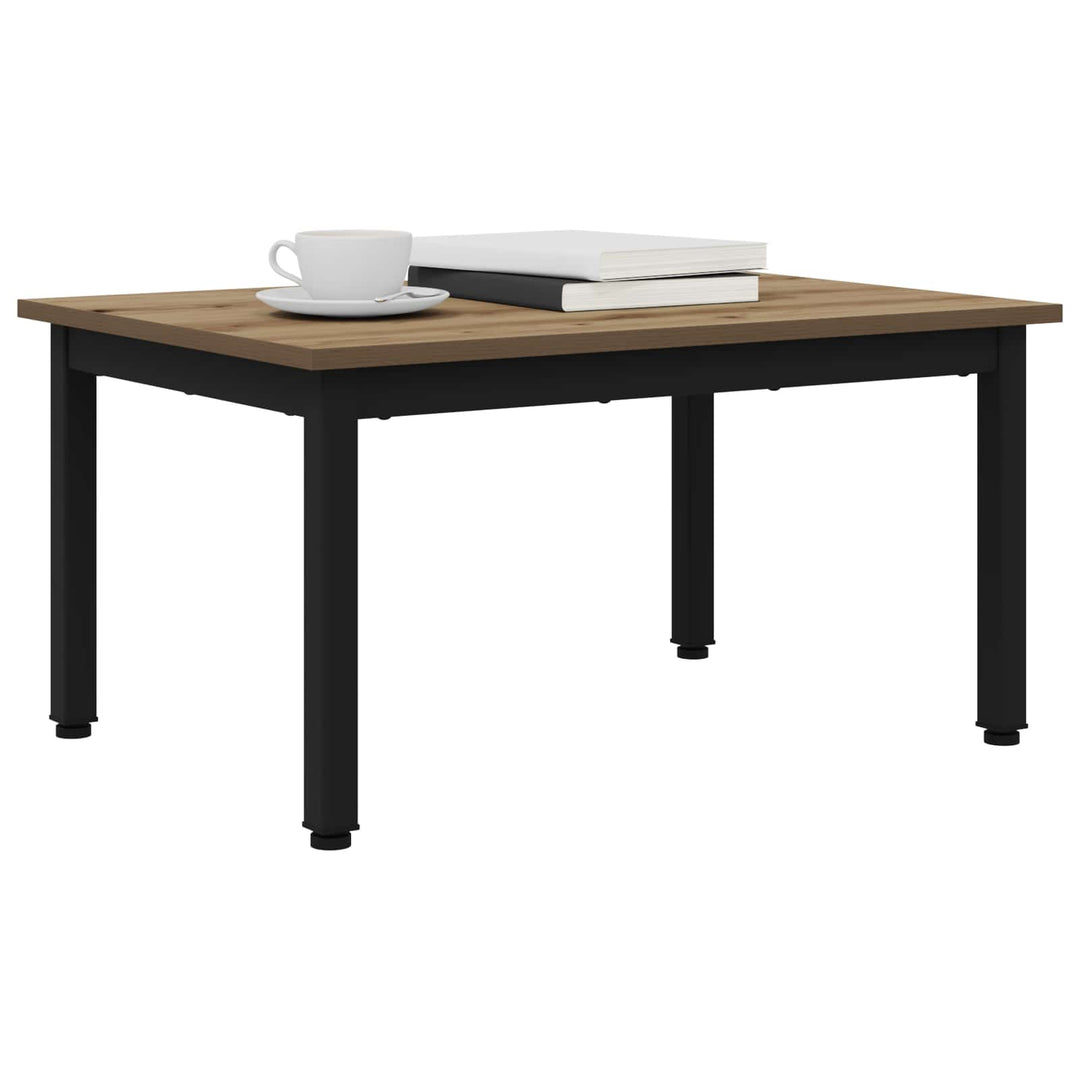 Sofabord Artisan eg 70 x 50 x 36 cm Konstrueret træ