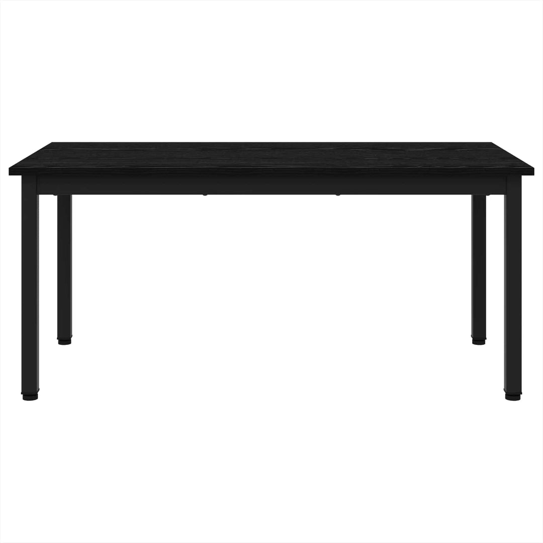 Sofabord Sort eg 100 x 50 x 45 cm Konstrueret træ