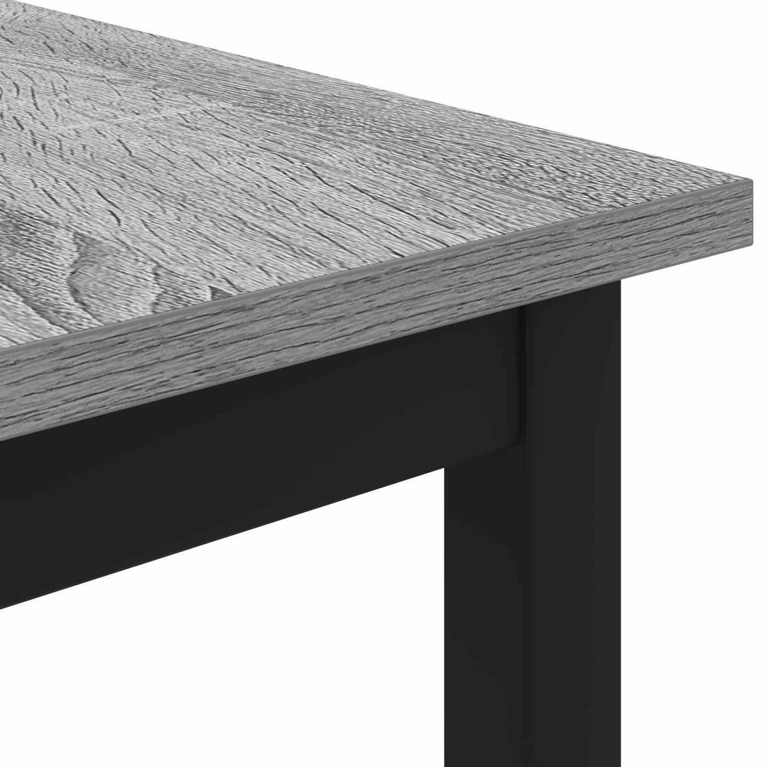 Sofabord Grå Sonoma 100 x 50 x 45 cm Konstrueret træ