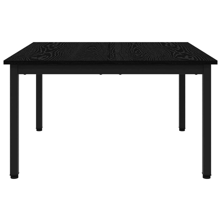 Sofabord Sort eg 80 x 80 x 45 cm Konstrueret træ