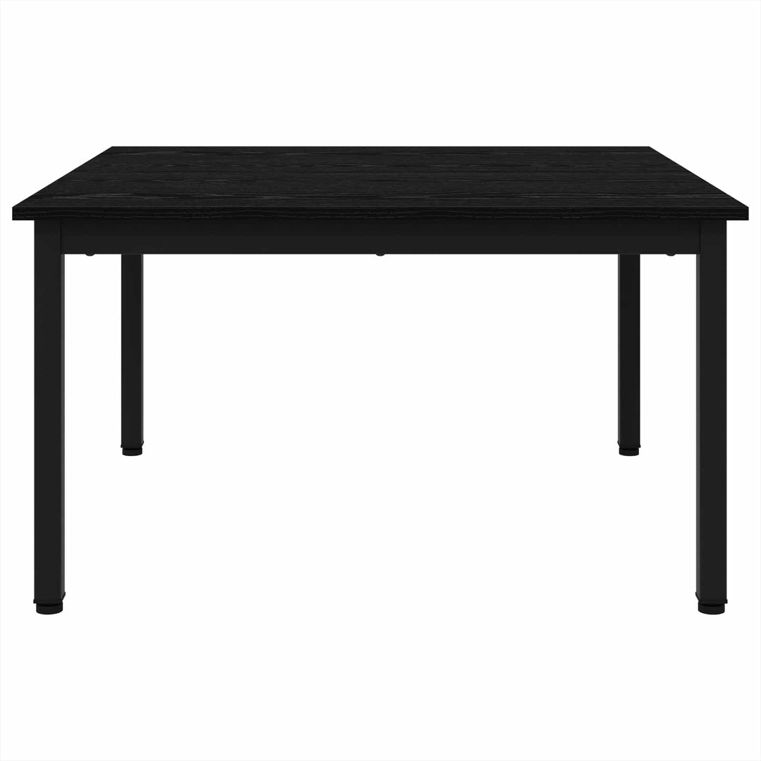 Sofabord Sort eg 80 x 80 x 45 cm Konstrueret træ