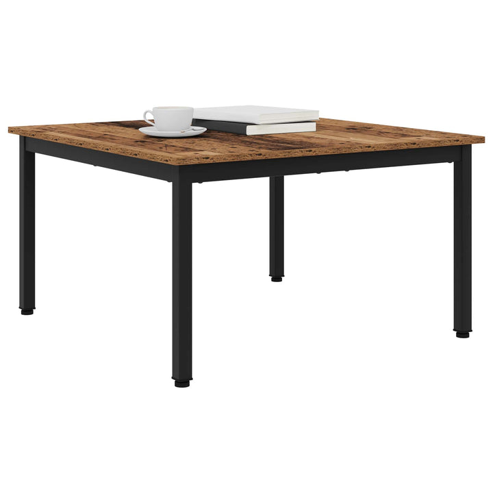 Sofabord Gammelt træ 80 x 80 x 45 cm Konstrueret træ