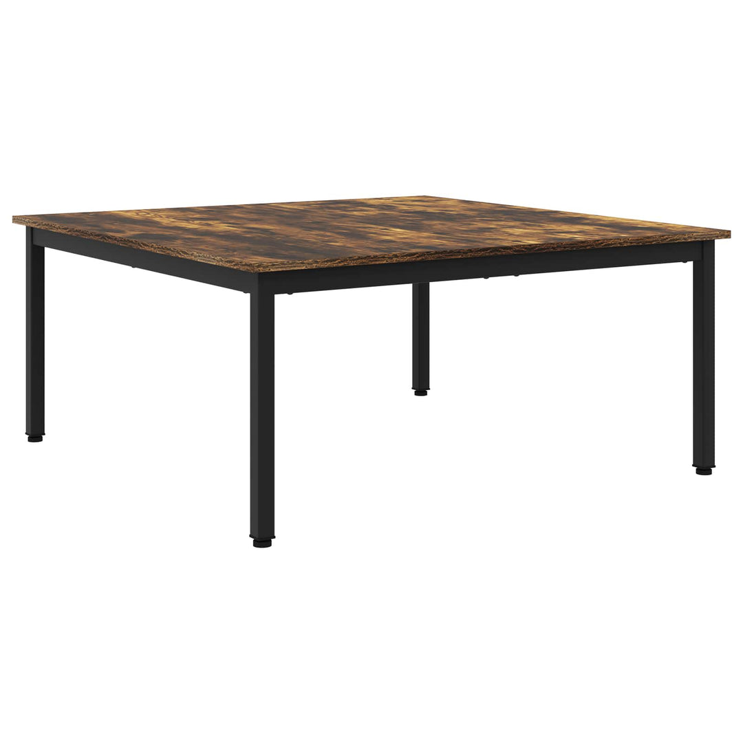 Sofabord Røget Eg 100 x 100 x 45 cm Konstrueret træ