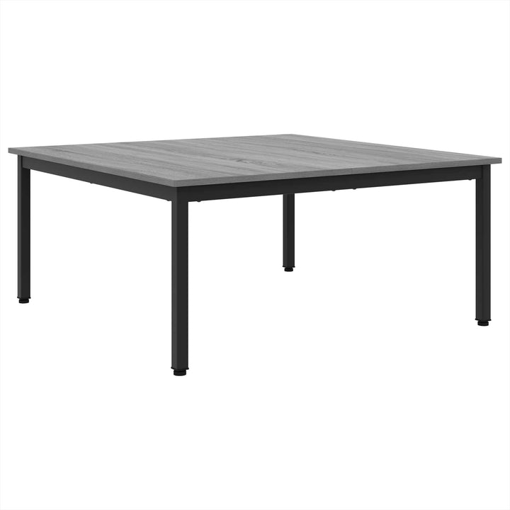 Sofabord Grå Sonoma 100 x 100 x 45 cm Konstrueret træ