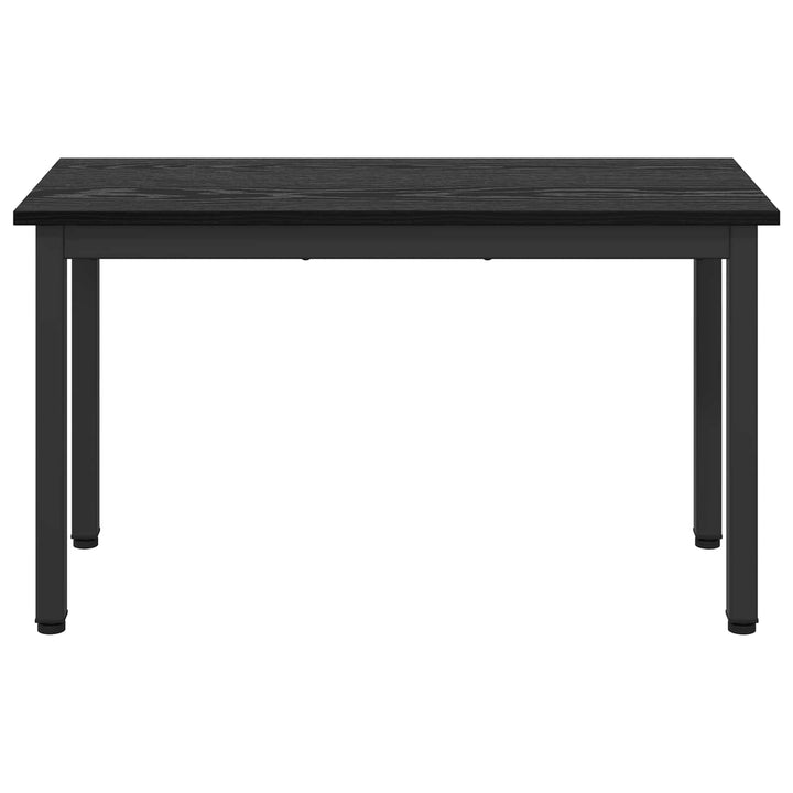 bænk Sort eg 80 x 35 x 45 cm Konstrueret træ