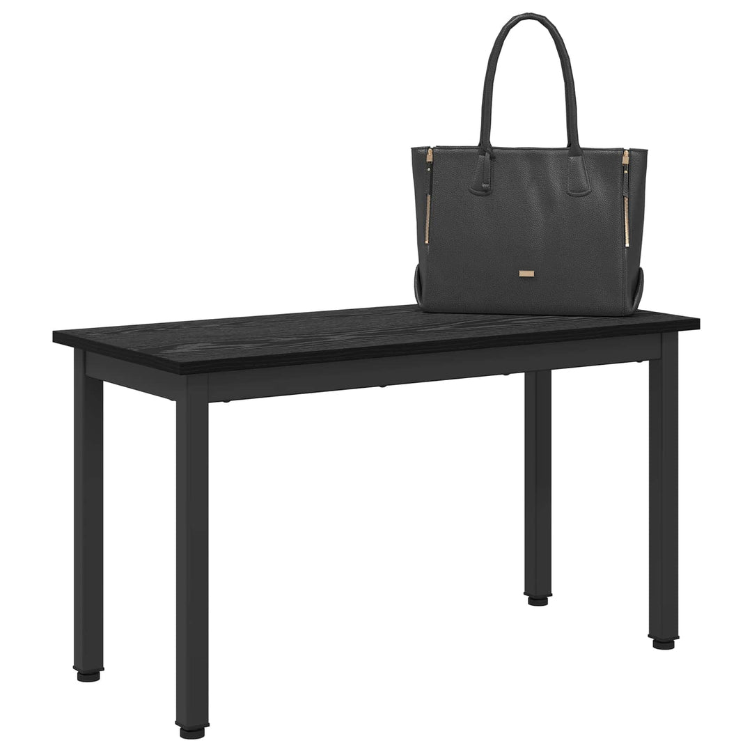 bænk Sort eg 80 x 35 x 45 cm Konstrueret træ