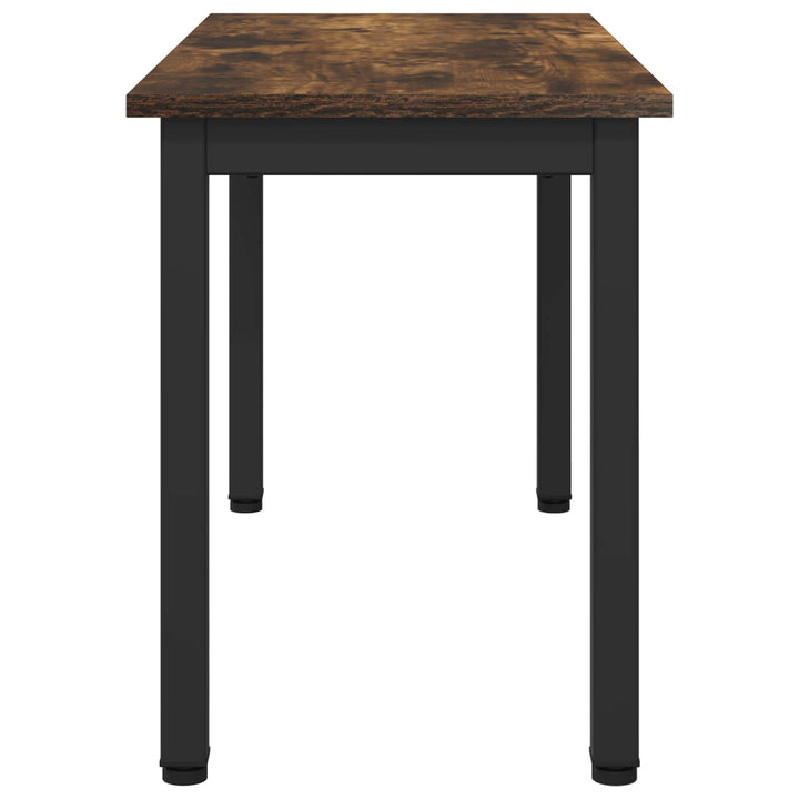 bænk Røget Eg 80 x 35 x 45 cm Konstrueret træ