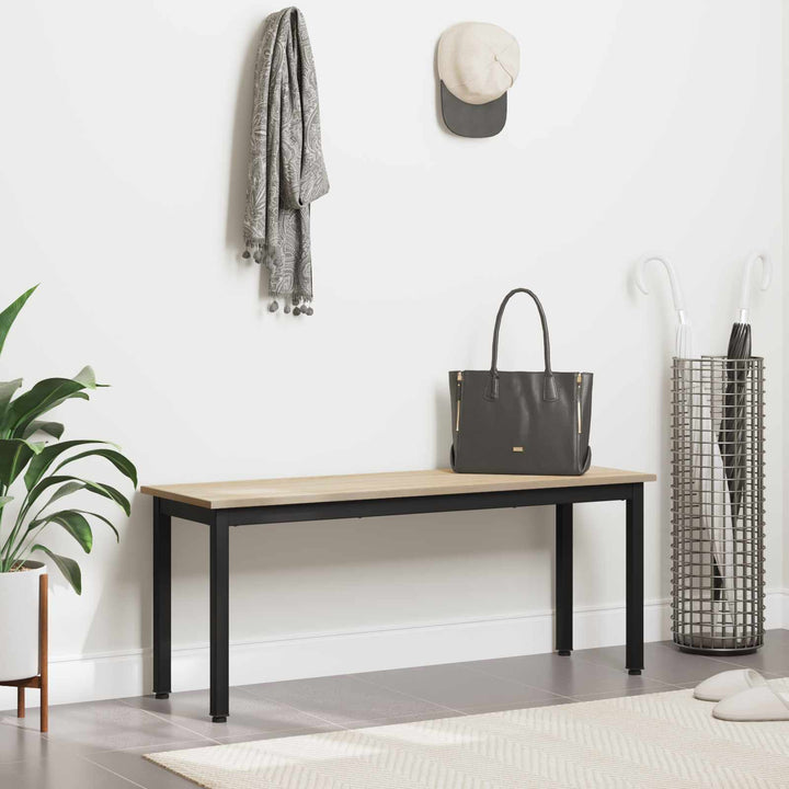 bænk Sonoma 110 x 35 x 45 cm Konstrueret træ