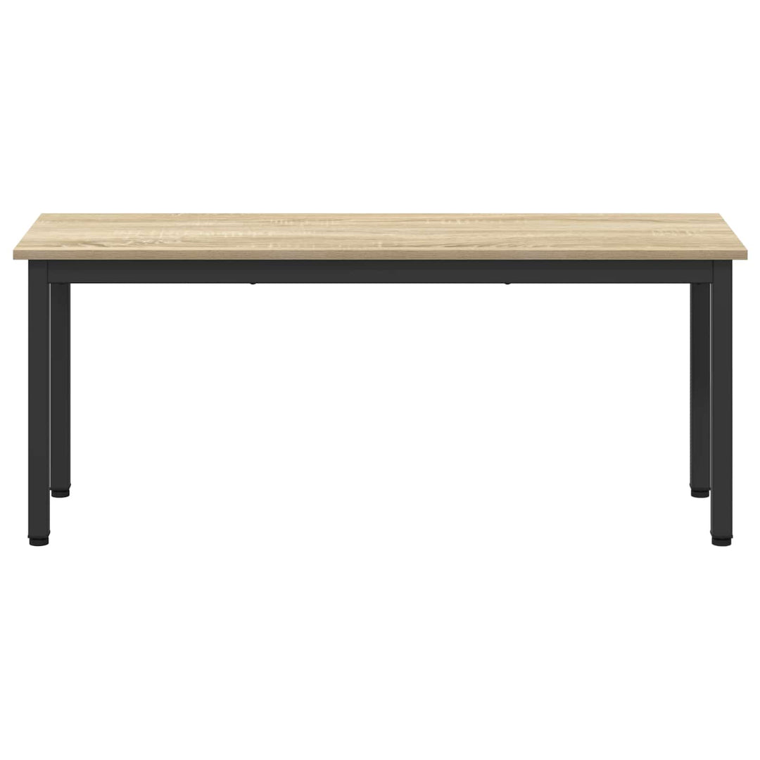 bænk Sonoma-eg 110 x 35 x 45 cm Konstrueret træ