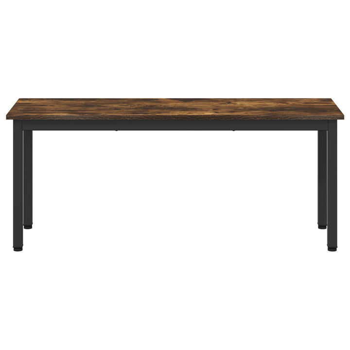 bænk Røget Eg 110 x 35 x 45 cm Konstrueret træ