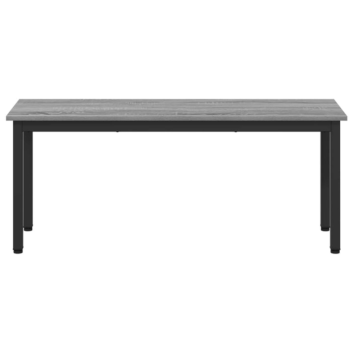 bænk Grå Sonoma 110 x 35 x 45 cm Konstrueret træ