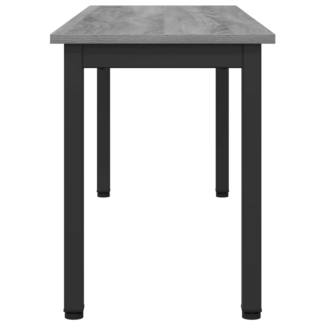 bænk Grå Sonoma 110 x 35 x 45 cm Konstrueret træ