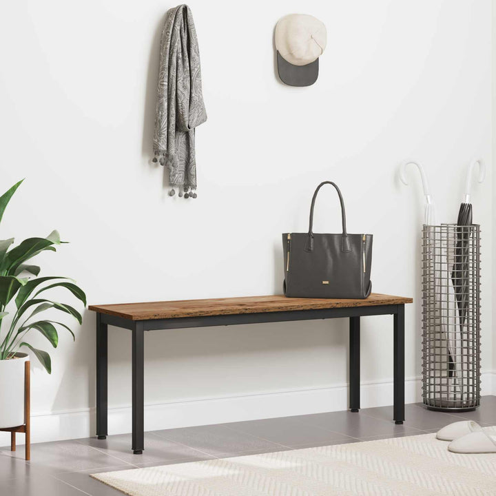 bænk Gammelt træ 110 x 35 x 45 cm Konstrueret træ
