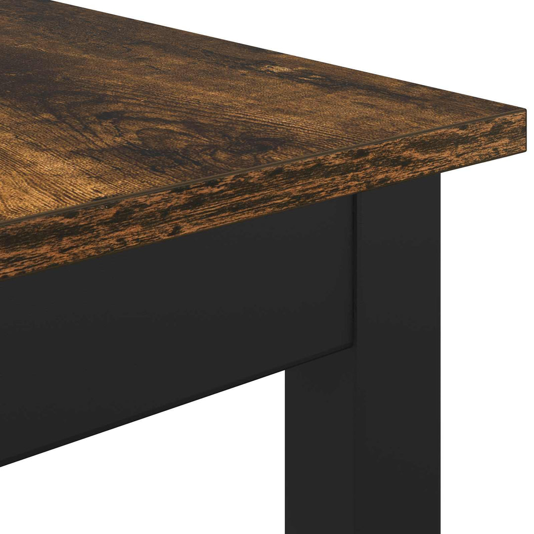 bænk Røget Eg 160 x 35 x 45 cm Konstrueret træ
