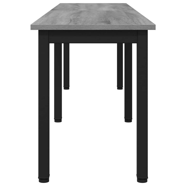 bænk Grå Sonoma 160 x 35 x 45 cm Konstrueret træ