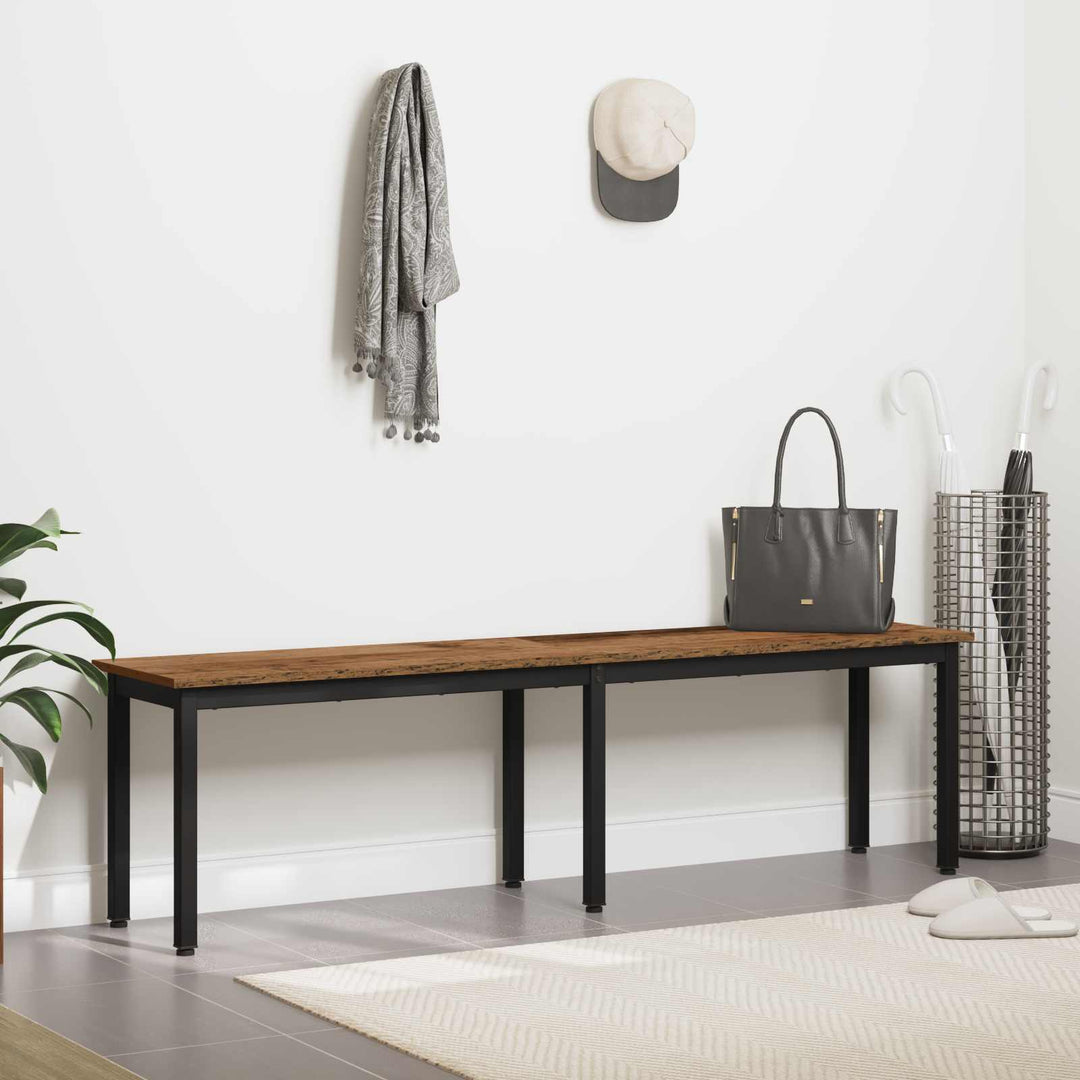 bænk Gammelt træ 160 x 35 x 45 cm Konstrueret træ
