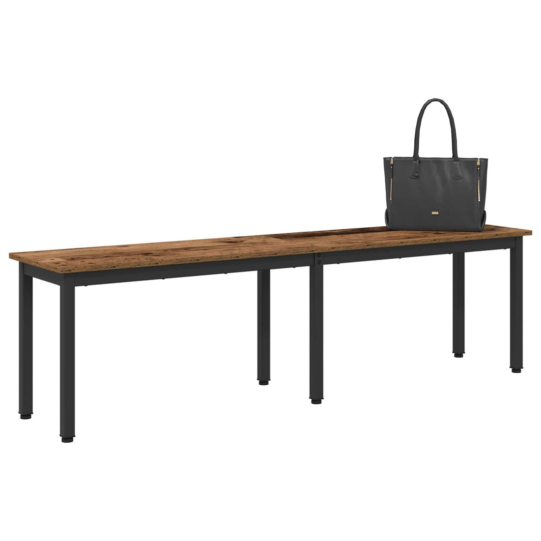 bænk Gammelt træ 160 x 35 x 45 cm Konstrueret træ