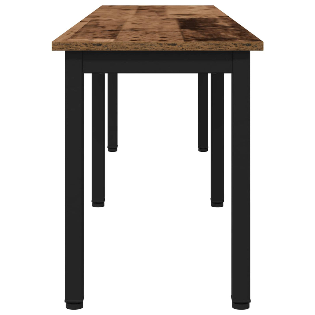 bænk Gammelt træ 160 x 35 x 45 cm Konstrueret træ