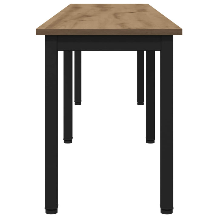 bænk Artisan eg 160 x 35 x 45 cm Konstrueret træ